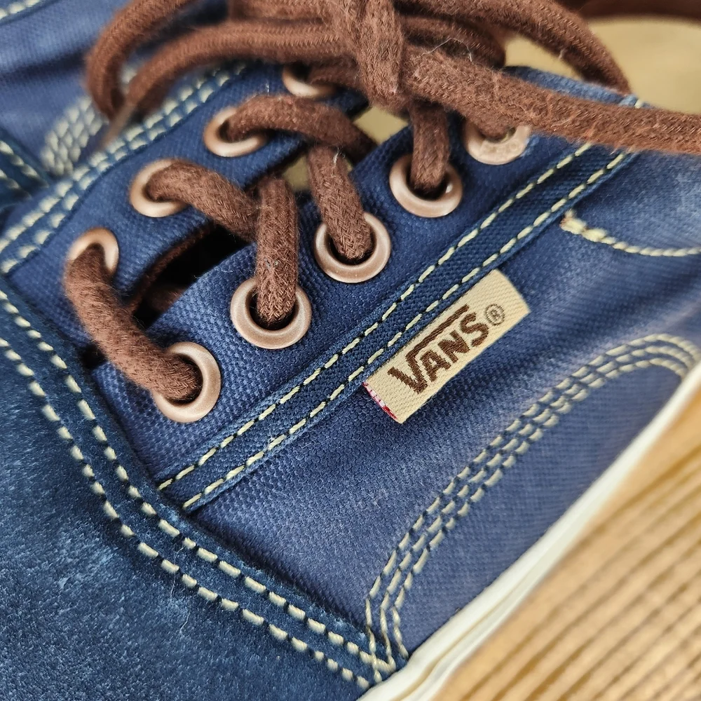 Vans‎ Men's Pro Ultra Cush Blue Skateboard Shoe Sneaker Size 9 - Picture 3 of 11